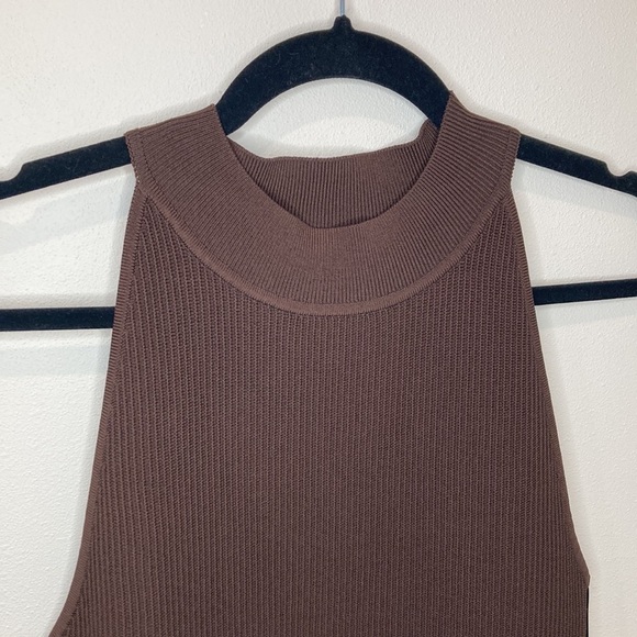 Aritzia Babaton Sculpt Knit Halter Dress - Picture 7 of 9